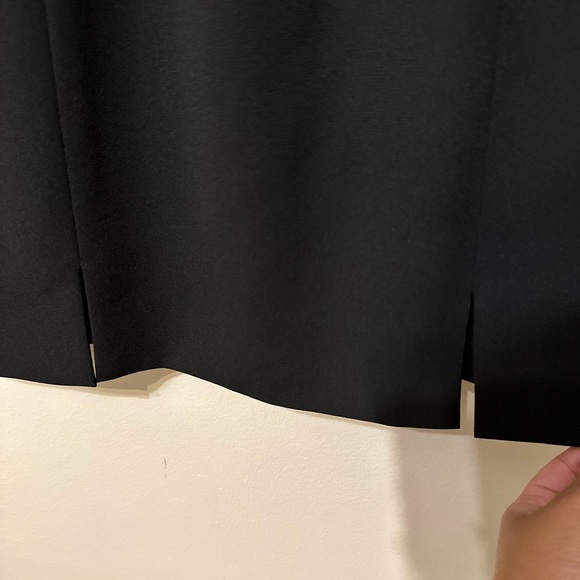 Black Wayne Clark Pencil Skirt - Picture 2 of 3
